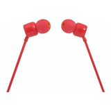 Audífonos In-ear Jbl Tune 110 Jblt110 Red