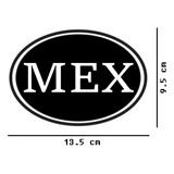 Mexico Placa Elipse Modelo2 135x95 Mm 2 Pzs $135 Mikegamesmx