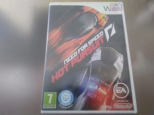 Mucho Ojo Juego De Wii Pal Original,need For Speed Hot Pursu