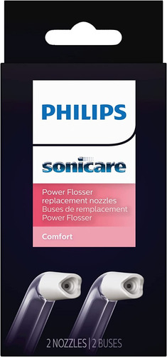 Philips Sonicare Power Flosser Comfort Tips F2 2pk Wh Hx3052