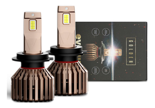 Foco Led Faro Automovil Golden 22000lm H1 H3 H7 H11 90059006