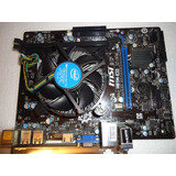 Board Msi H81m-e33+core I5 4460 3.20ghz+disipador+rejilla 