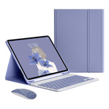 Funda Tablet+teclado+ratón For iPad Air 4/iPad Air 5 10.9