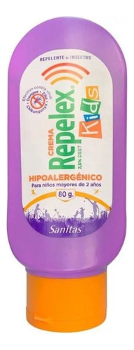 Repelex Kids Crema Repelente De Insectos Hipoalergenico 80 G