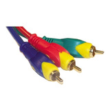 Cable Video Componente 3x3 Rca Premium 7.5 Mts M5879