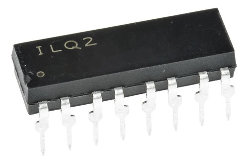 Opto Acoplador Ilq2 Ilq-2 Fototransistor Output Dual-quad Ch