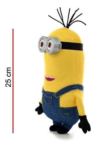 Minions Peluche Kevin Gafas De Plástico 25 Cm