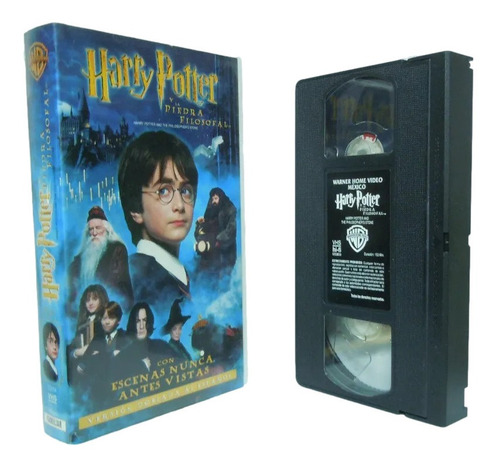 Harry Potter Y La Piedra Filosofal Vhs, Clásicos Originales 