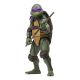 Figura De Acción Teenage Mutant Ninja Turtles Dontelllo Clásica De Neca