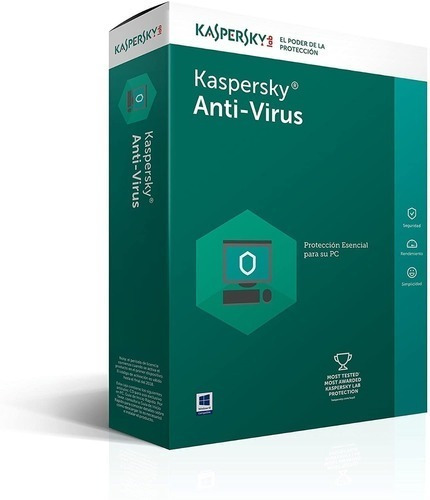 Kaspersky Antivirus 1 Dispositivo 1 Año Instalacion Gratis