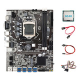 Placa Base Minera B75 Btc 8xusb Lga1155 Con G5