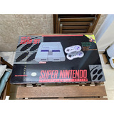 Caixa Super Nintendo Super Set Com Divisória Em Mdf