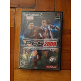 Pes 2009 Pro Evolution Soccer Ps2 Mídia Física 