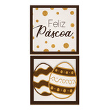 Placa Decoração Pascoa Feliz Pascoa Ovo De Pascoa