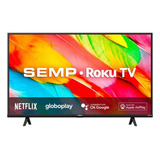 Tv 43 Polegadas Smart Semp R6500 Hd Wifi Youtube Netflix Usb