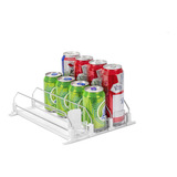 Organizador De Bebidas Para Refrigerador Ancho Ajustable Bla