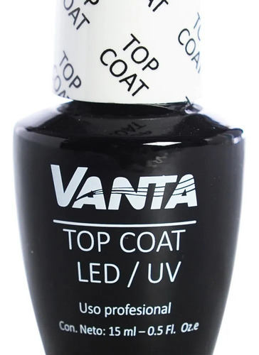 Top Coat Vanta  Esmalte Semipermanente Gel On-off X 15 Ml