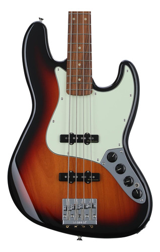 Fender Player Plus Jazz Bass, 3 Colores Sunburst, Pau Ferro.