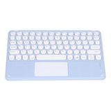 Teclado Inalámbrico Portátil, Teclas Redondas, Táctiles, Erg