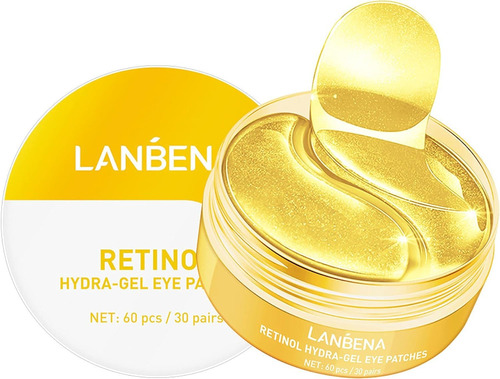 Lanbena Parches Hidrogel Ojos Elimina Ojeras Retinol