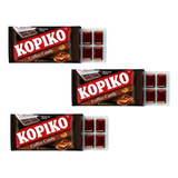 3 Blisters Dulce Kopiko De Café ( 8 Piezas C/u )