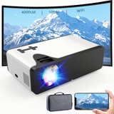 Proyector Wifi 4000lm 1080p Portatil Bluetooth Full Hd Mini