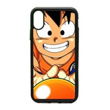 Funda Protector Para iPhone Gohan Cara Esfera