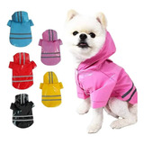 Capa De Lluvia Mascotas Impermeable Talla S