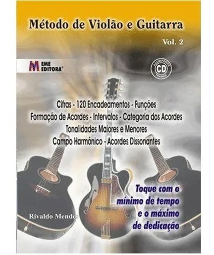 Método Violão Guitarra Com Cd Volume 02