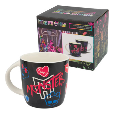 Taza De Cerámica Monster High Con Caja De 470 Ml | Meses sin interés