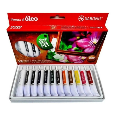 Oleo Sabonis 928 Estuche Con 12 Colores Linea Artistica | Meses sin interés