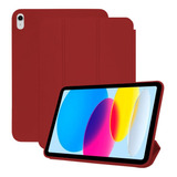 Capinha Para iPad 10 10.9 10ª Geração Smart Case Aveludada