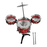 Bateria Instrumento Juguete Musical Infantil Drum 3 Tambores