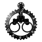 Reloj Y Calendario De Pared Engranaje Industrial Mecánico 3d