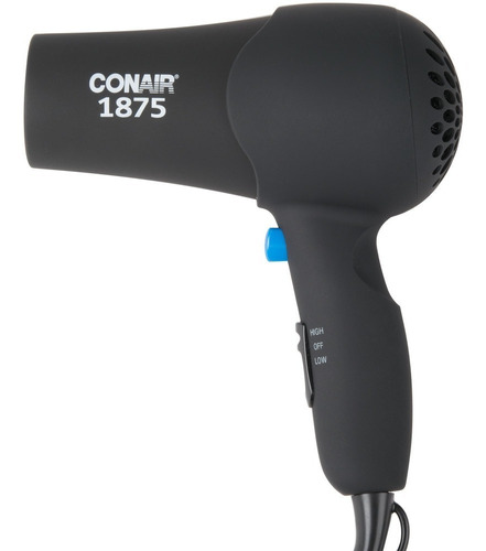 Secadora Compacta Color Negro Soft Surface 1875 Watts Conair