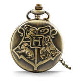 Reloj Bolsillo Cadena Hogwarts Harry Potter 