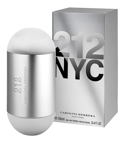 212 Nyc Carolina Herrera 100ml Para Feminino