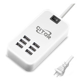 Cargador De Pared Multipuerto De 6 Usb