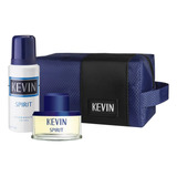 Set Neceser Perfume Kevin Spirit Edt 60ml + Deo 150ml