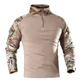 Polera Tactica Combat Shirt Estilo Militar Airsoft