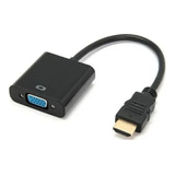 Adaptador Conversor Hdmi A Vga Video 1080p Notebook Pc Nuevo