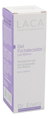 Gel Fortalecedor De Uñas Con Biotina Dr. Enero 20ml Laca