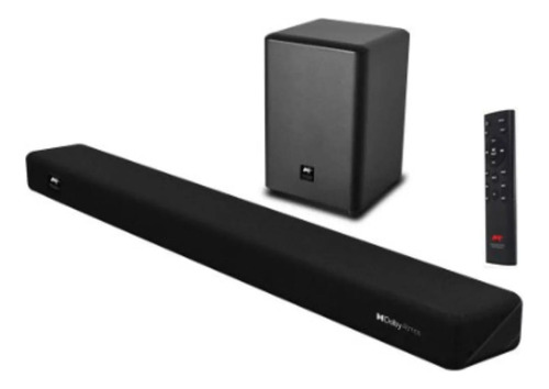 Soundbar 3.1.2 Dolby Atmos 450w Aat S.2 Subwoofer Sem Fio Cor Preto