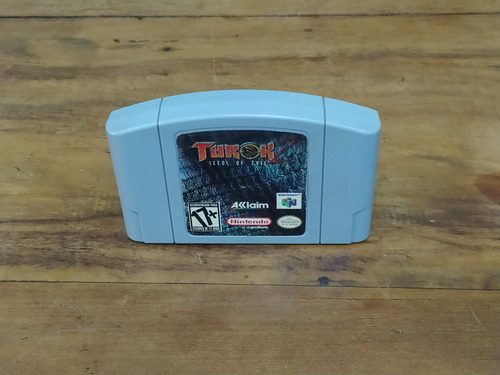 Turok 2 Seeds Of Evil N64 P/ Nintendo 64 Original Gradiente 