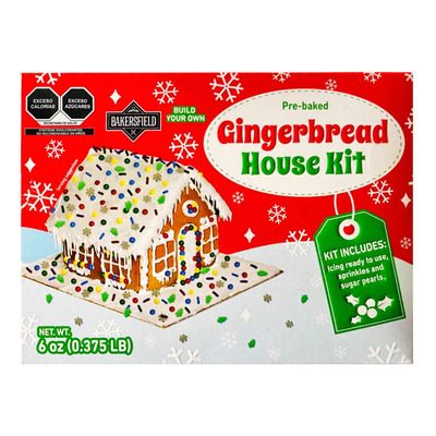 Kit Bakersfield Casa De Galleta De Jengibre 170gr Ws | MercadoLibre