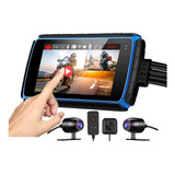 Cámara De Motocicleta 4  Pantalla Táctil Completa Wifi Gps