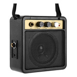 Amplificador De Guitarra Portatil Com Alto Falante Ma-5 5w