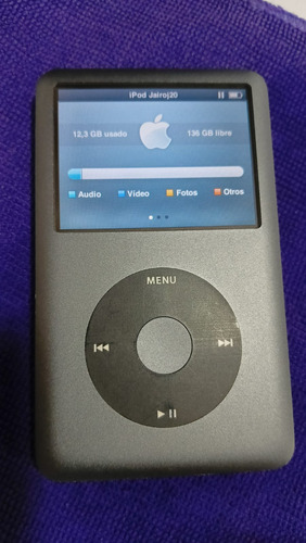 iPod Classic Original 160gb Silver Excelentes Condiciones 