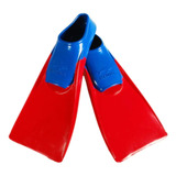 Aleta Flipper Bitono Azul / Roja Escualo Talla 23-25