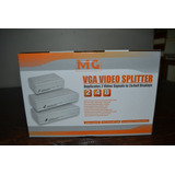 Splitter Vga X 4 Amplificado C/ Fuente ( 350 Mhz)